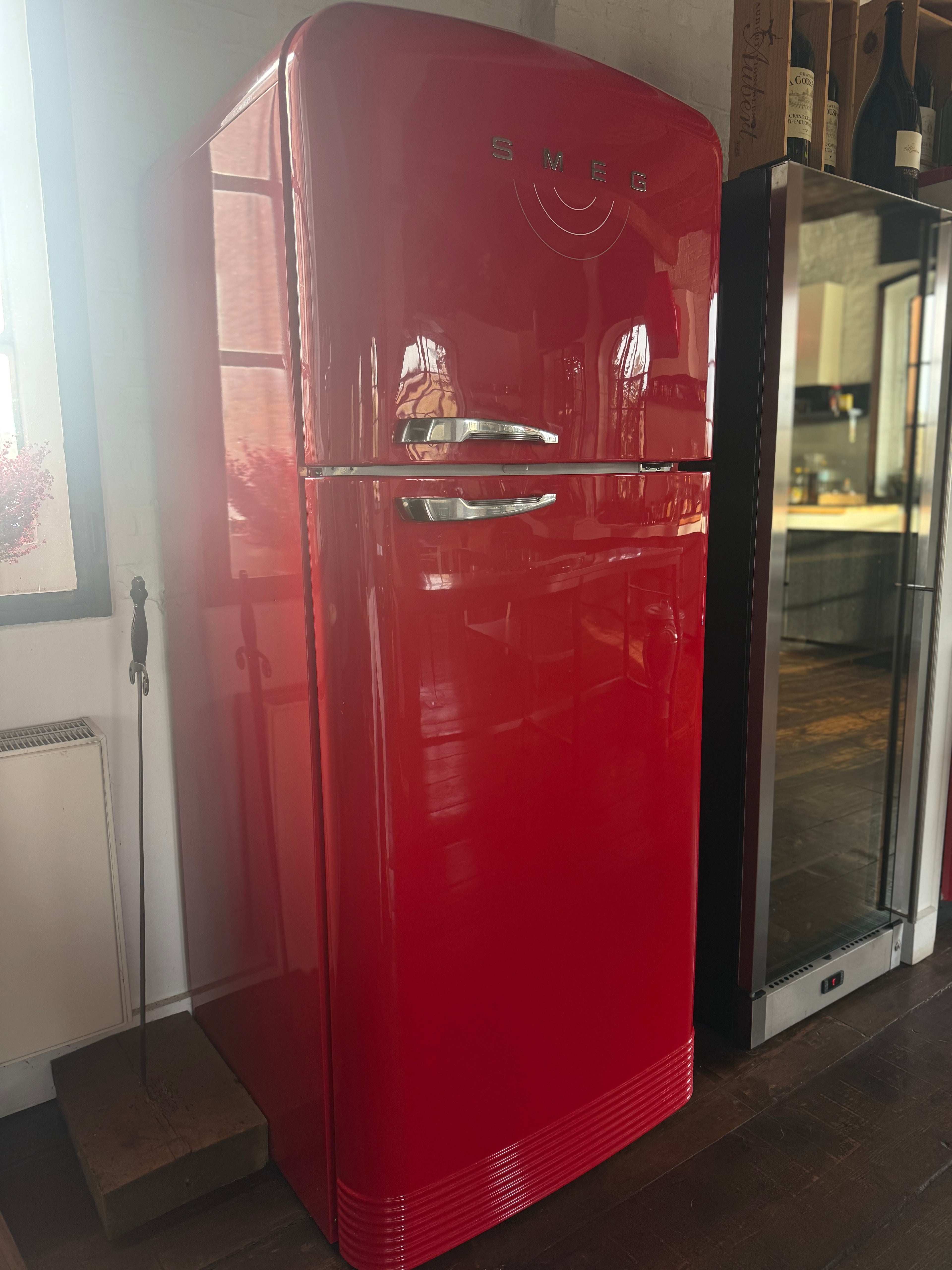 SMEG Retro Koelkast – Rood