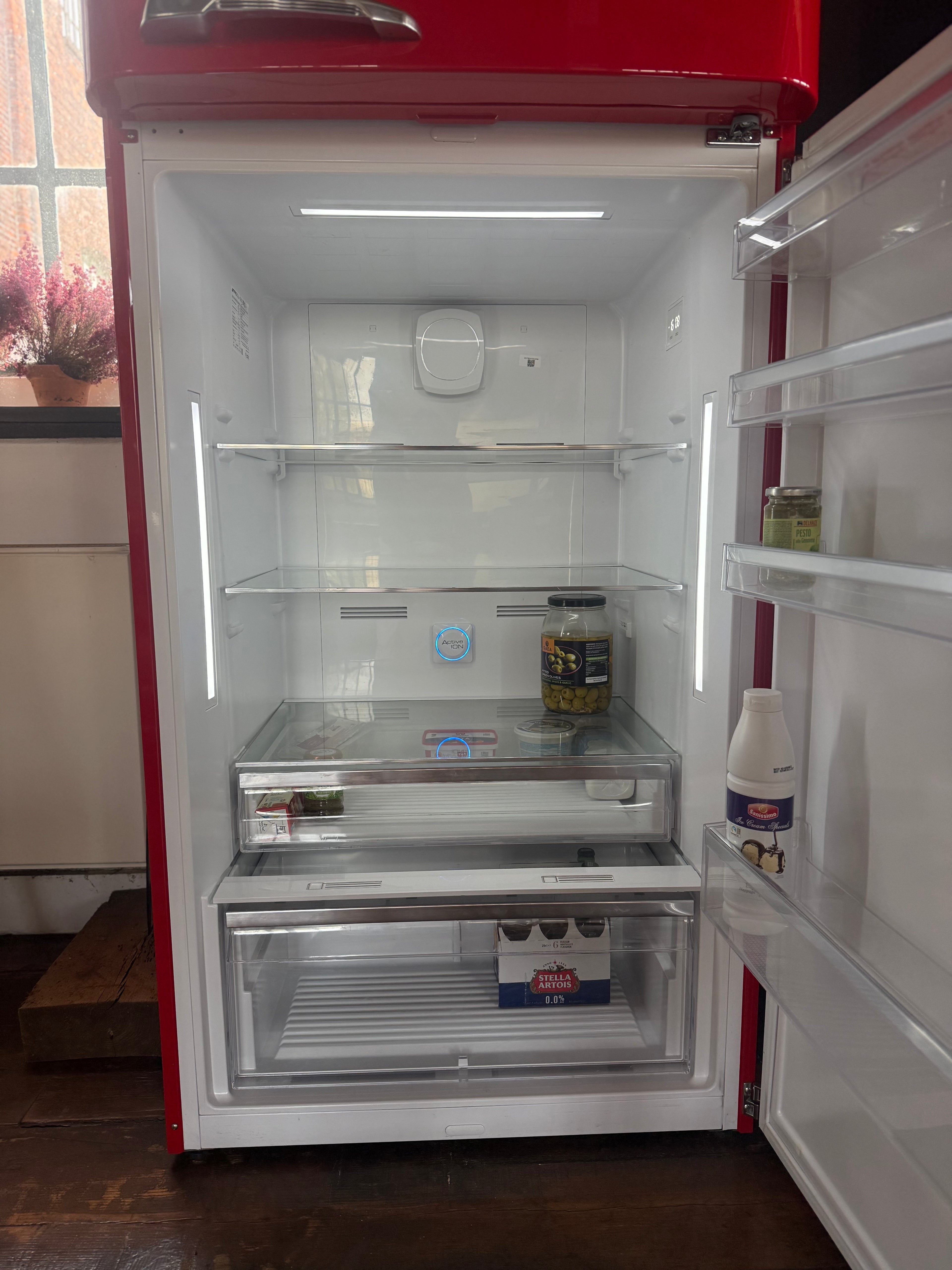 SMEG Retro Koelkast – Rood